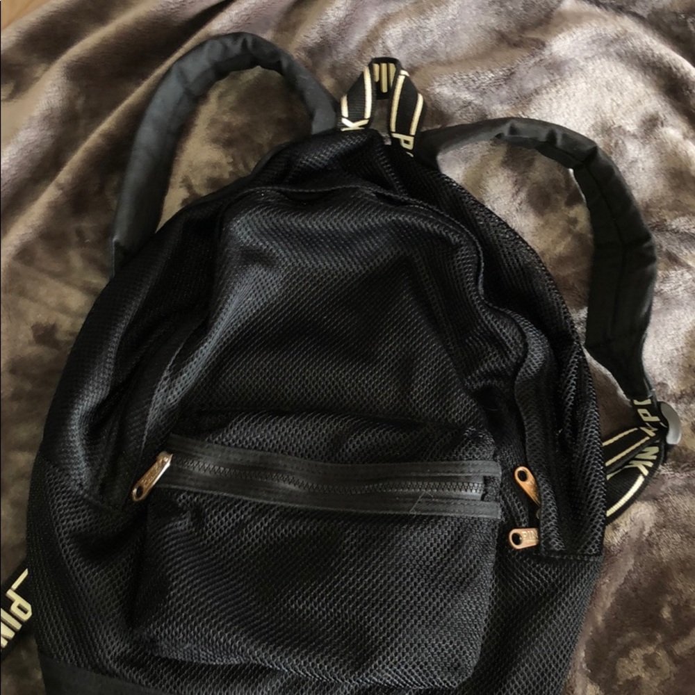 Pink backpack